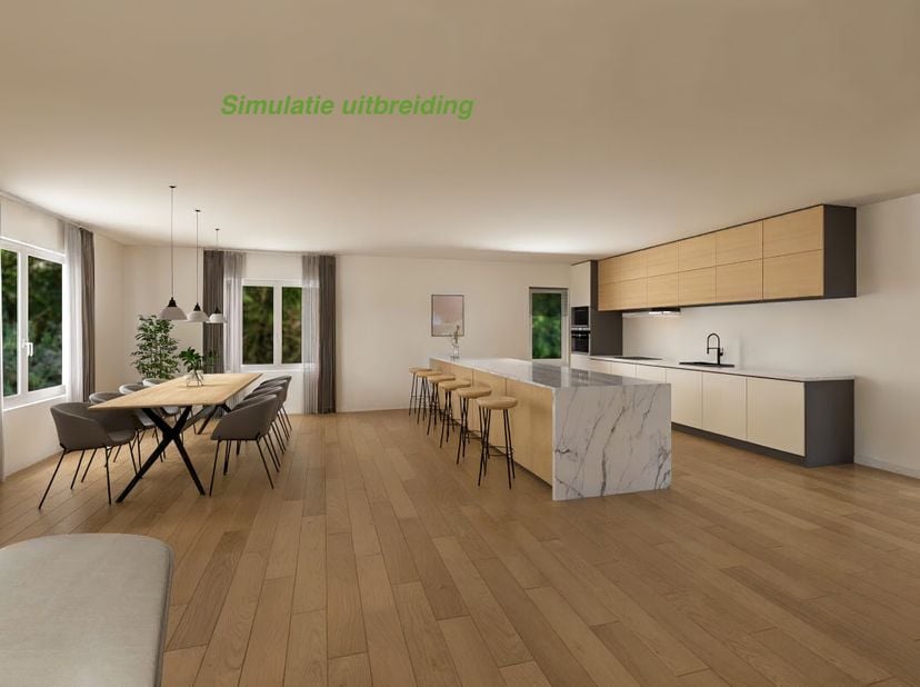 Dit is een toplocatie: op slechts 5 min fietsen van Imec, Campus Arenberg of Gasthuisberg bevindt zich deze (op te frissen doch energiezuinige) eengez
